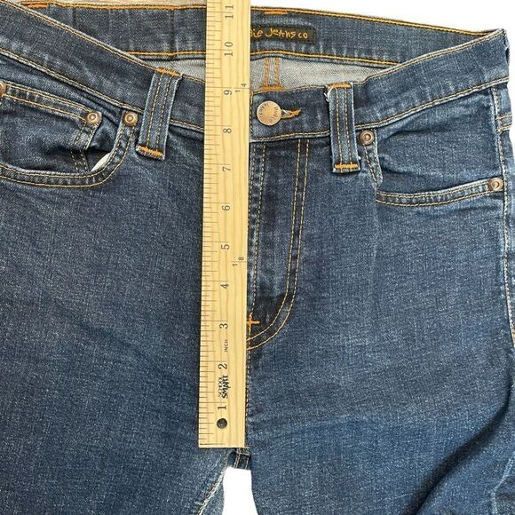 Nudie Jeans Slim Fit in Indigo Blue - Picture 11 of 11